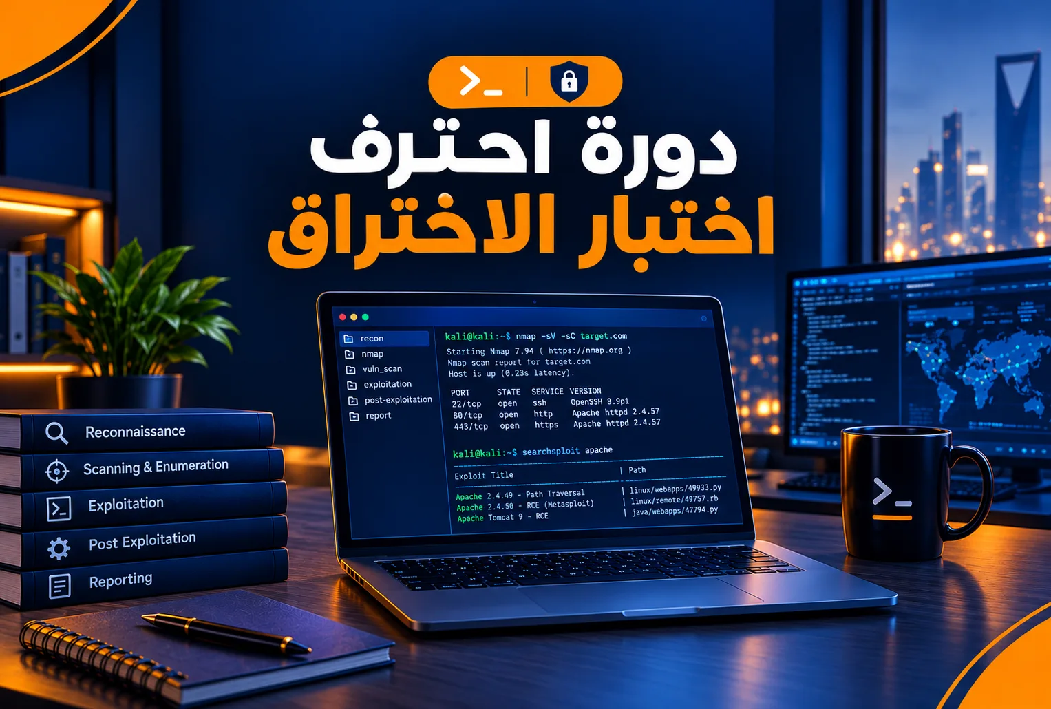 دورة احترف اختبار الاختراق