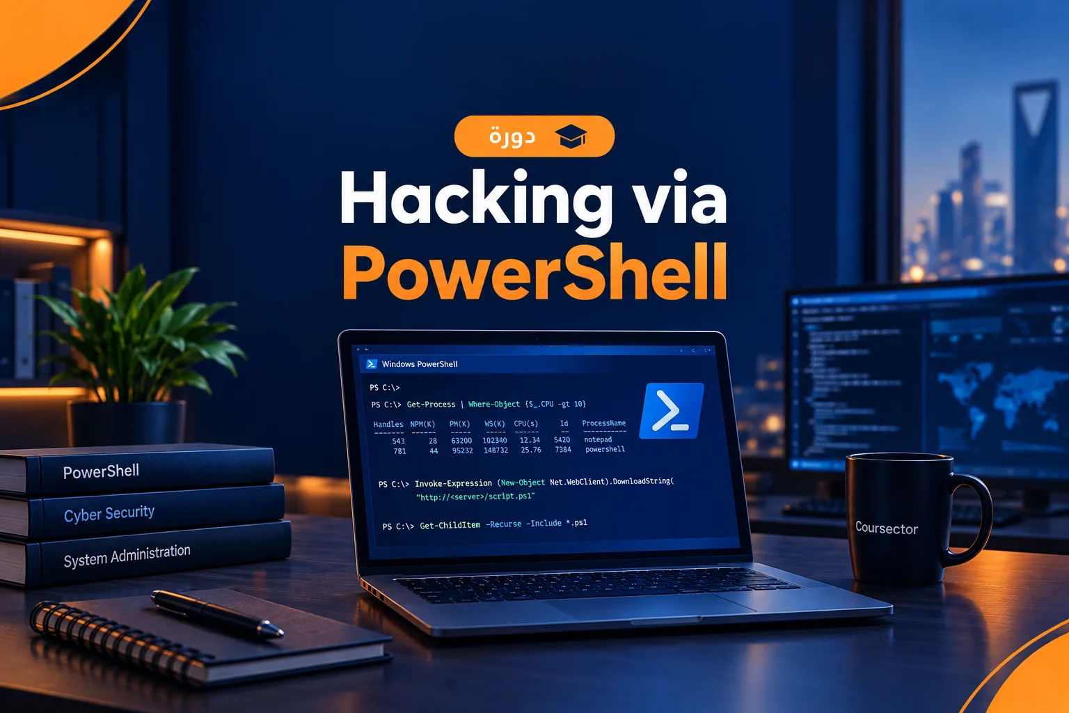 الاختراق الأخلاقي بـ PowerShell